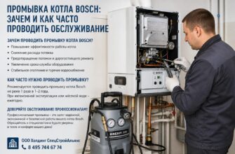 Промывка котла Bosch