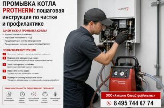 Промывка котла Protherm