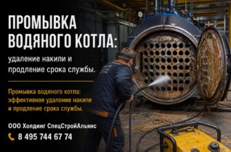 Промывка водяного котла