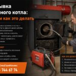 Промывка дровяного котла