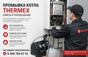 Промывка котла Thermex