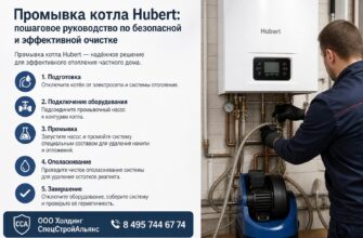 Промывка котла Hubert