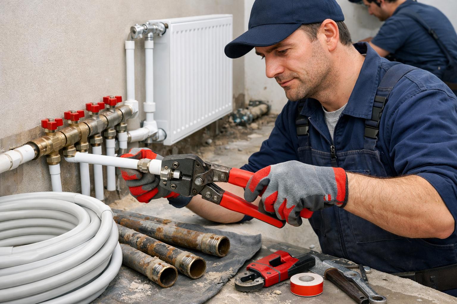 Шаховская — системы отопления водоснабжения: замена металлопластиковых труб быстро и надёжно
