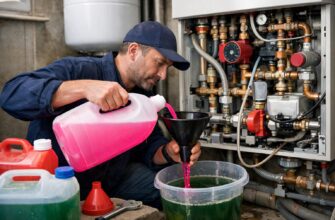 Шаховская: водяное отопление — замена антифриза