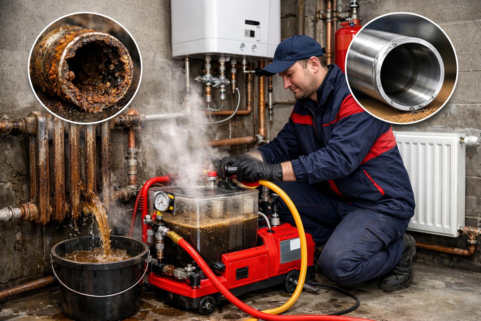 Верните тепло быстро — промывка систем отопления от