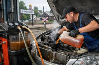 Промывка радиатора в Шаховской