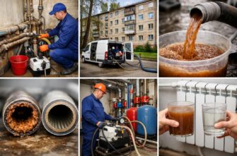 Шаховская: портфолио по промывке систем отопления