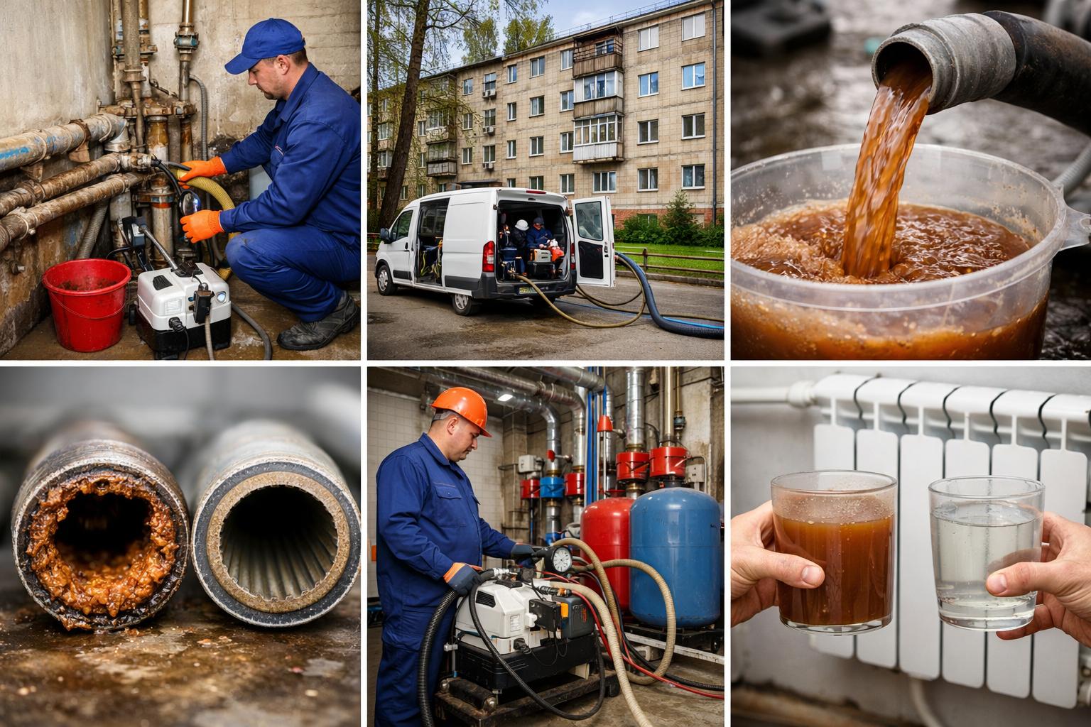 Шаховская — профессиональная промывка отопления: портфолио и выгодные решения