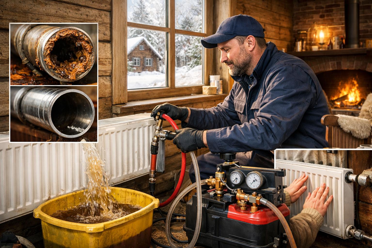 Верните тепло в дачу быстро — как промывка отопления решает проблему