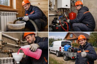 Шаховская замена теплоносителя в дачном отоплении