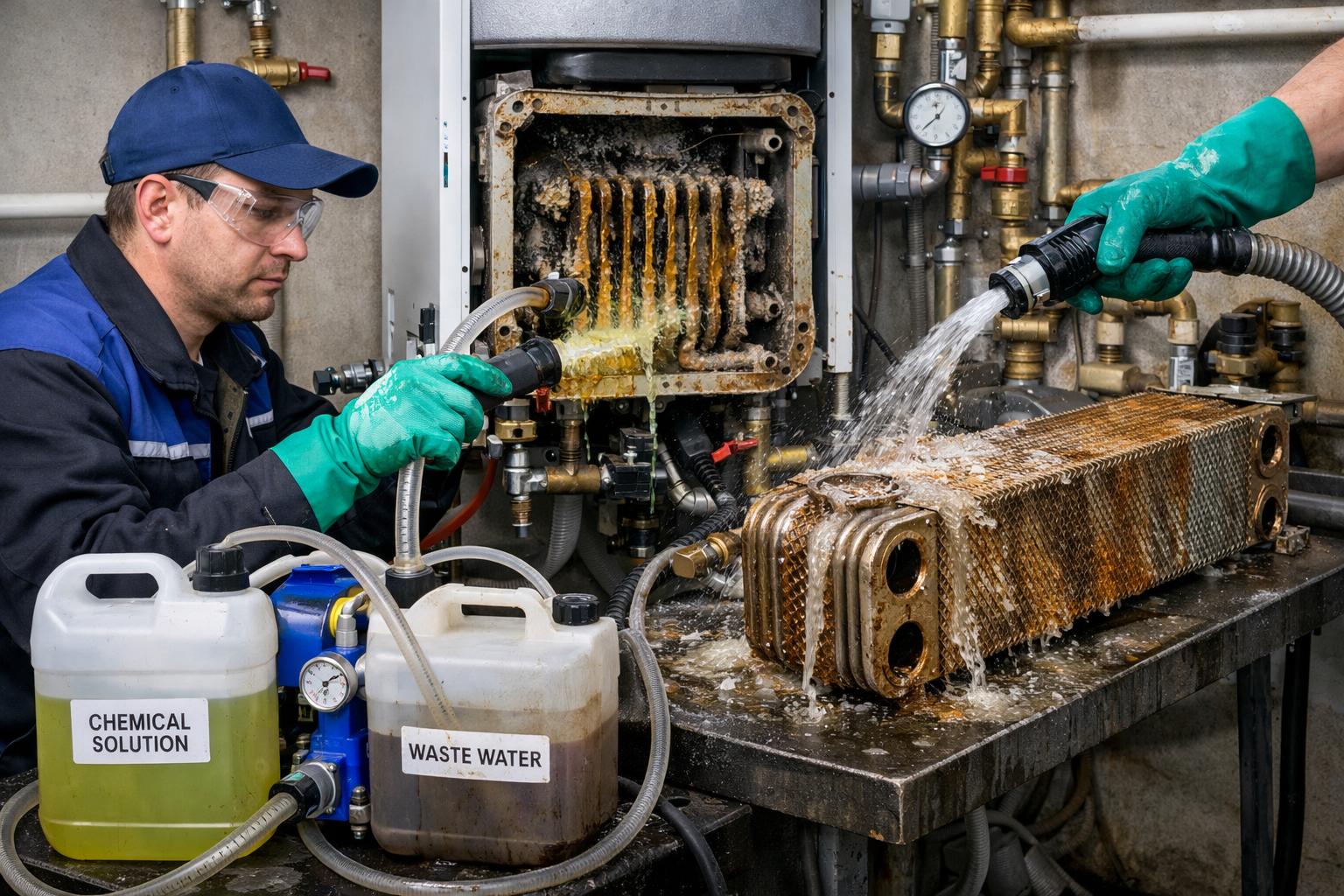 Экспресс-решение: химическая чистка котлов от компании