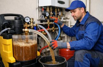 Дисперсная промывка и прочистка отопительных систем в Шаховской