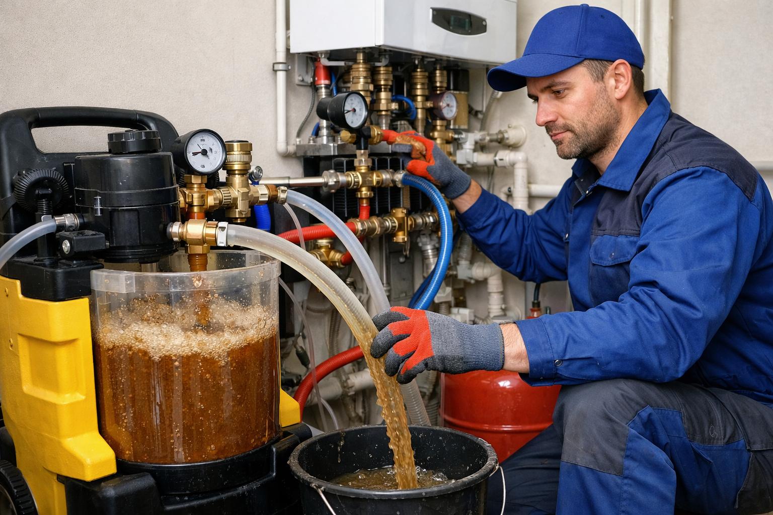 Профессиональная дисперсная промывка и прочистка отопительных систем в Шаховской — качество с гарантией