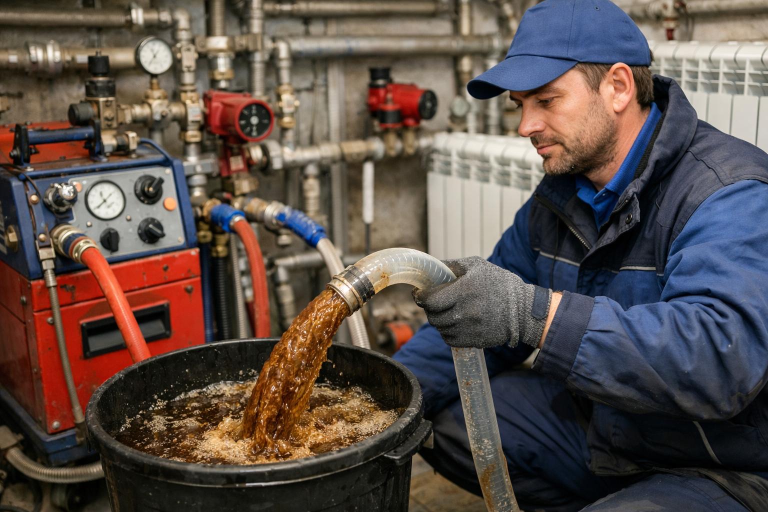 Профессиональная промывка трубопроводов Шаховская — верните отоплению максимальную эффективность