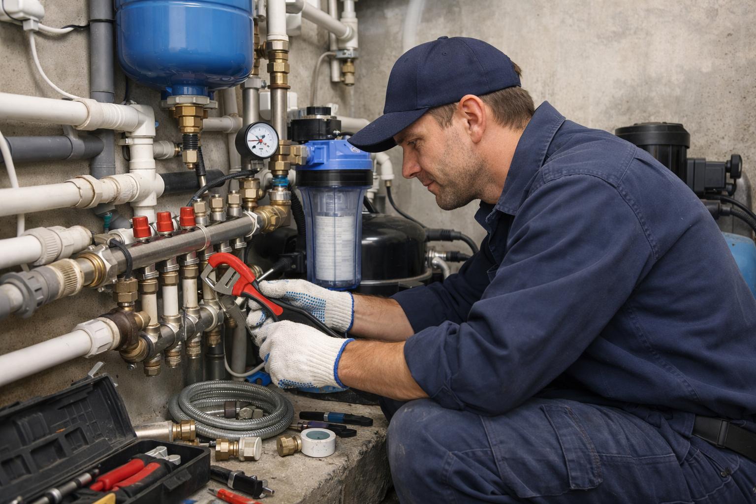 Ремонт систем водоснабжения в частном доме в Шаховской — профессионально и с гарантией от «Шаховская - системы отопления водоснабжения 8 495 744 67 74»