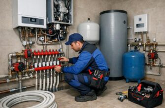 Профессиональный ремонт отопления в коттедже в Шаховской