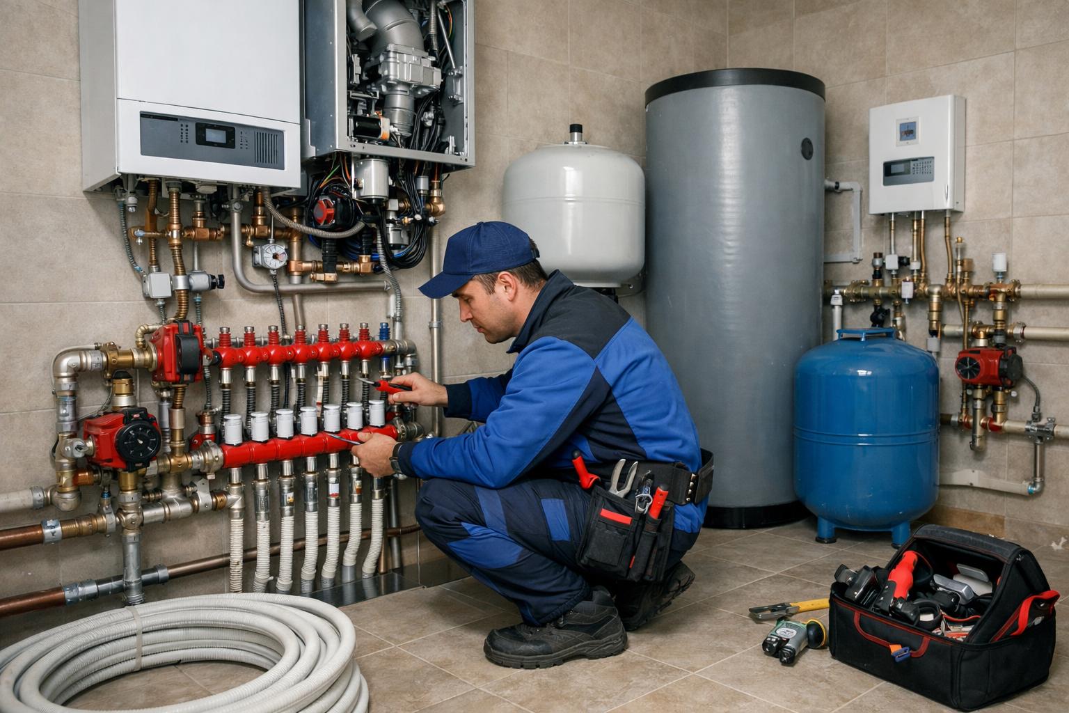 Профессиональный ремонт отопления в коттедже в Шаховской — комплексные решения от «Шаховская - системы отопления водоснабжения 8 495 744 67 74»