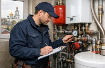 Шаховская: первичный осмотр и диагностика системы отопления