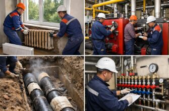 Плановый и капитальный ремонт отопления в Шаховской