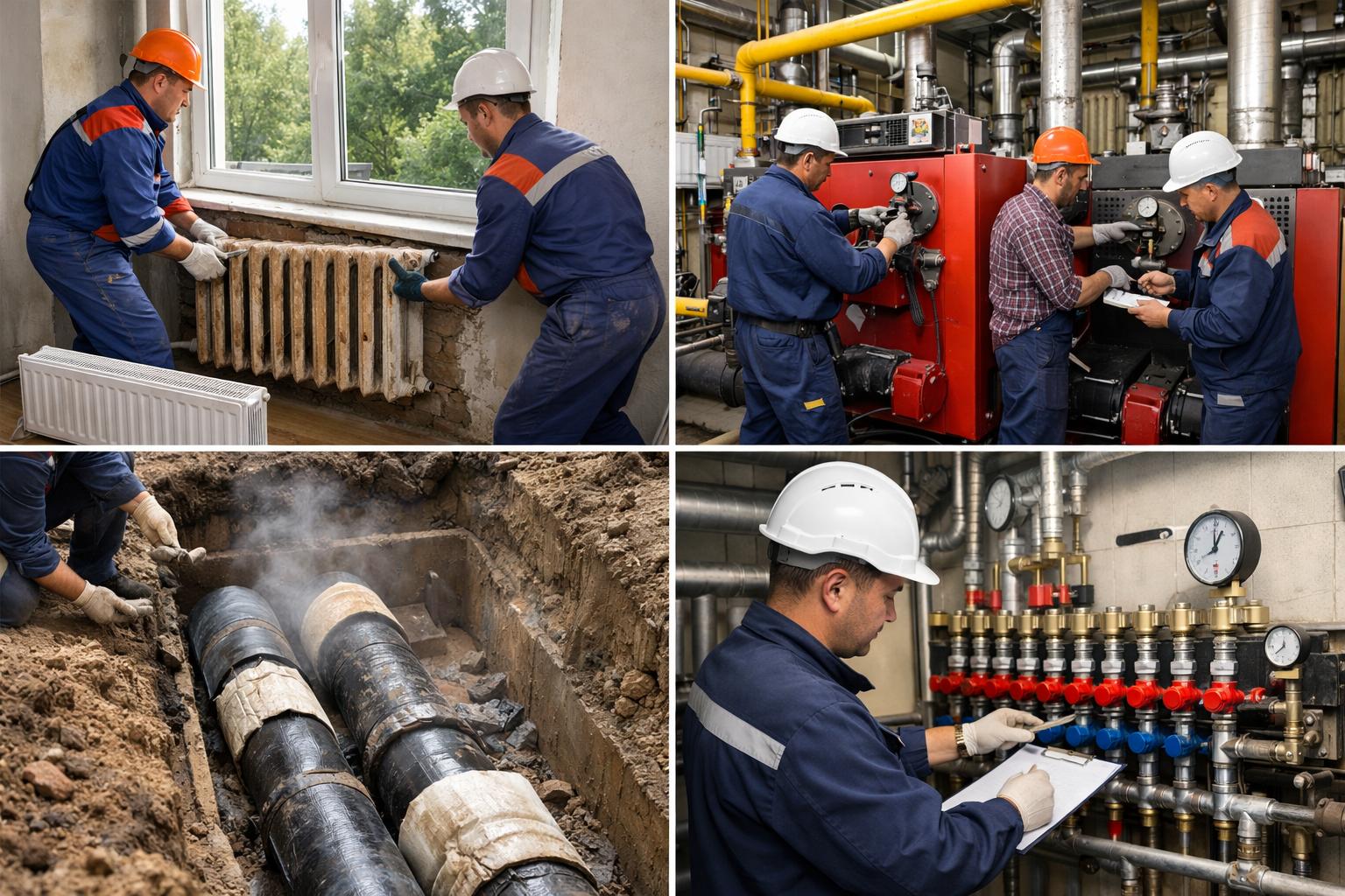 Плановые и капитальные ремонты отопления в Шаховской — быстро, качественно, с гарантией