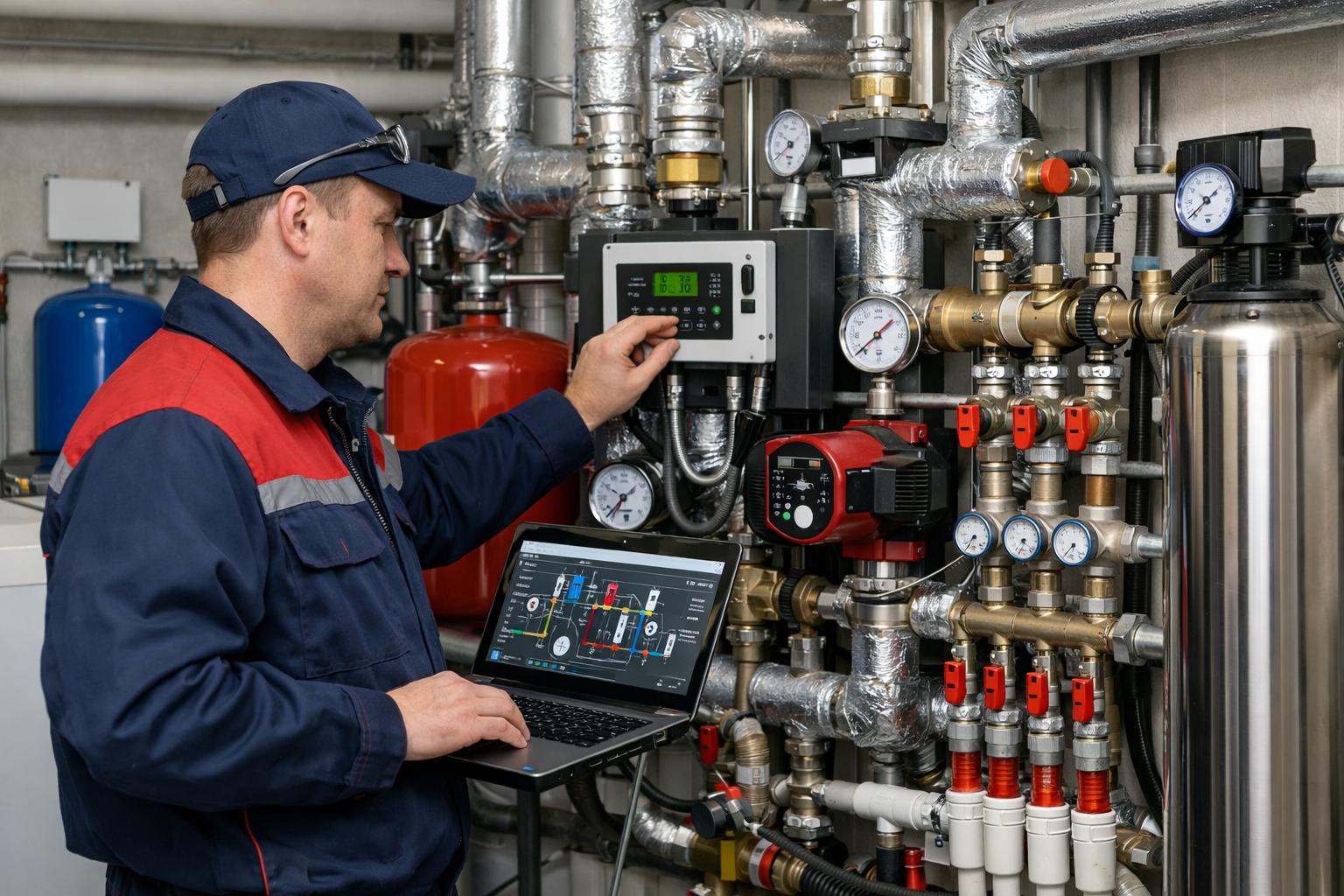 Шаховская — профессиональный запуск и пуско-наладка восстановленной системы отопления и водоснабжения под ключ