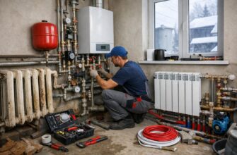 Ремонт системы отопления в Шаховской