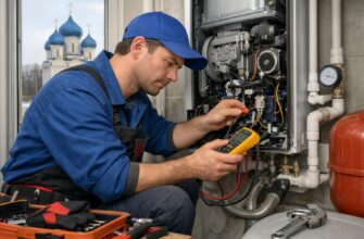 Ремонт котла отопления в Шаховской