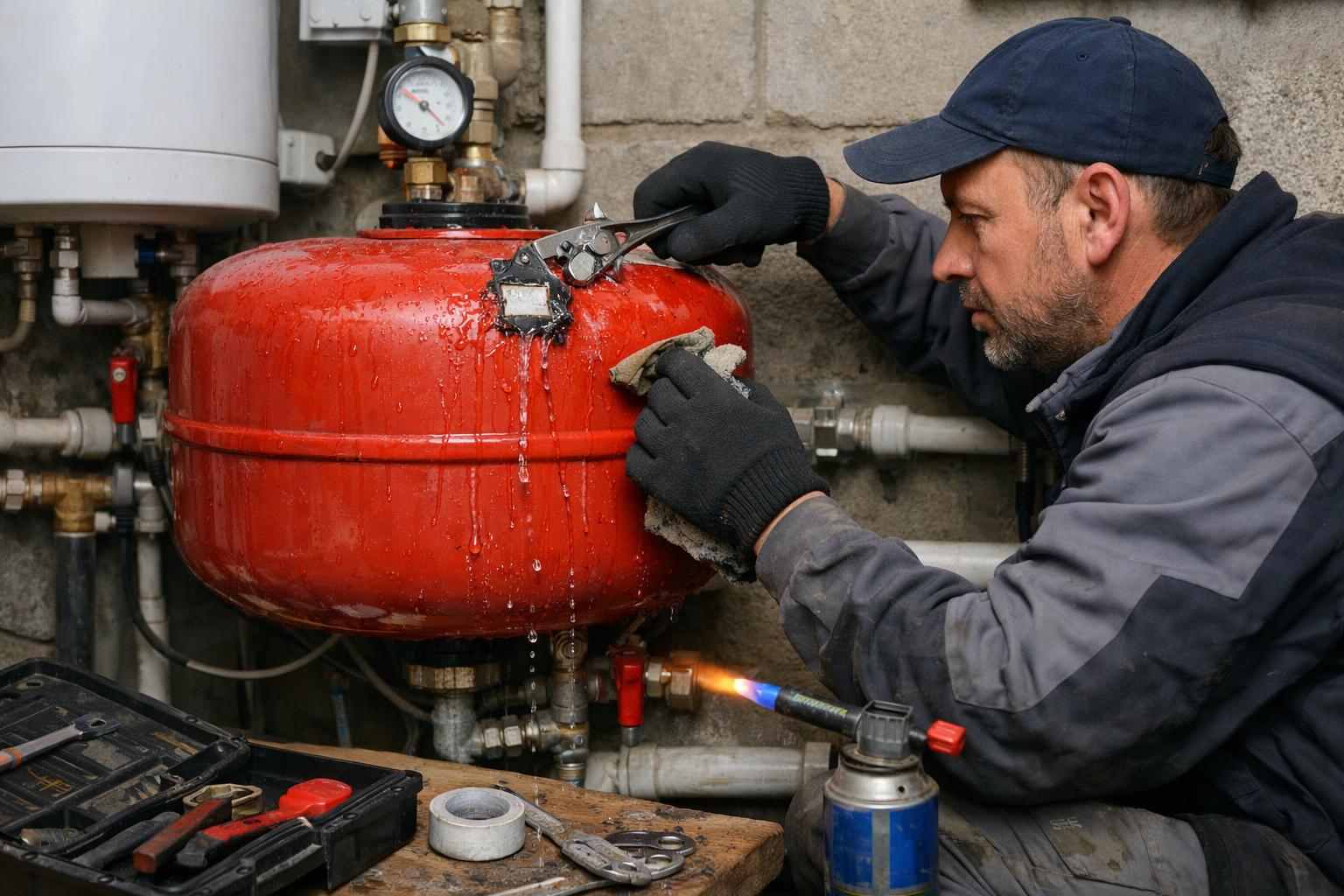 Экстренный ремонт расширительного бака в частном доме в Шаховской — быстро и аккуратно