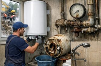 Замена водонагревателя в Шаховской