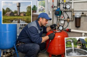 Обслуживание расширительного бака водоснабжения в Шаховской