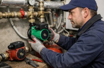 Замена насоса отопления в Шаховской