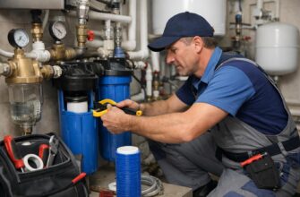 Ремонт фильтров водоснабжения в частном доме в Шаховской