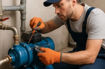 Ремонт насоса водоснабжения в Шаховской