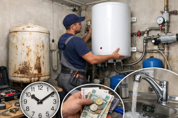 Замена бойлера и водоснабжения в Шаховской