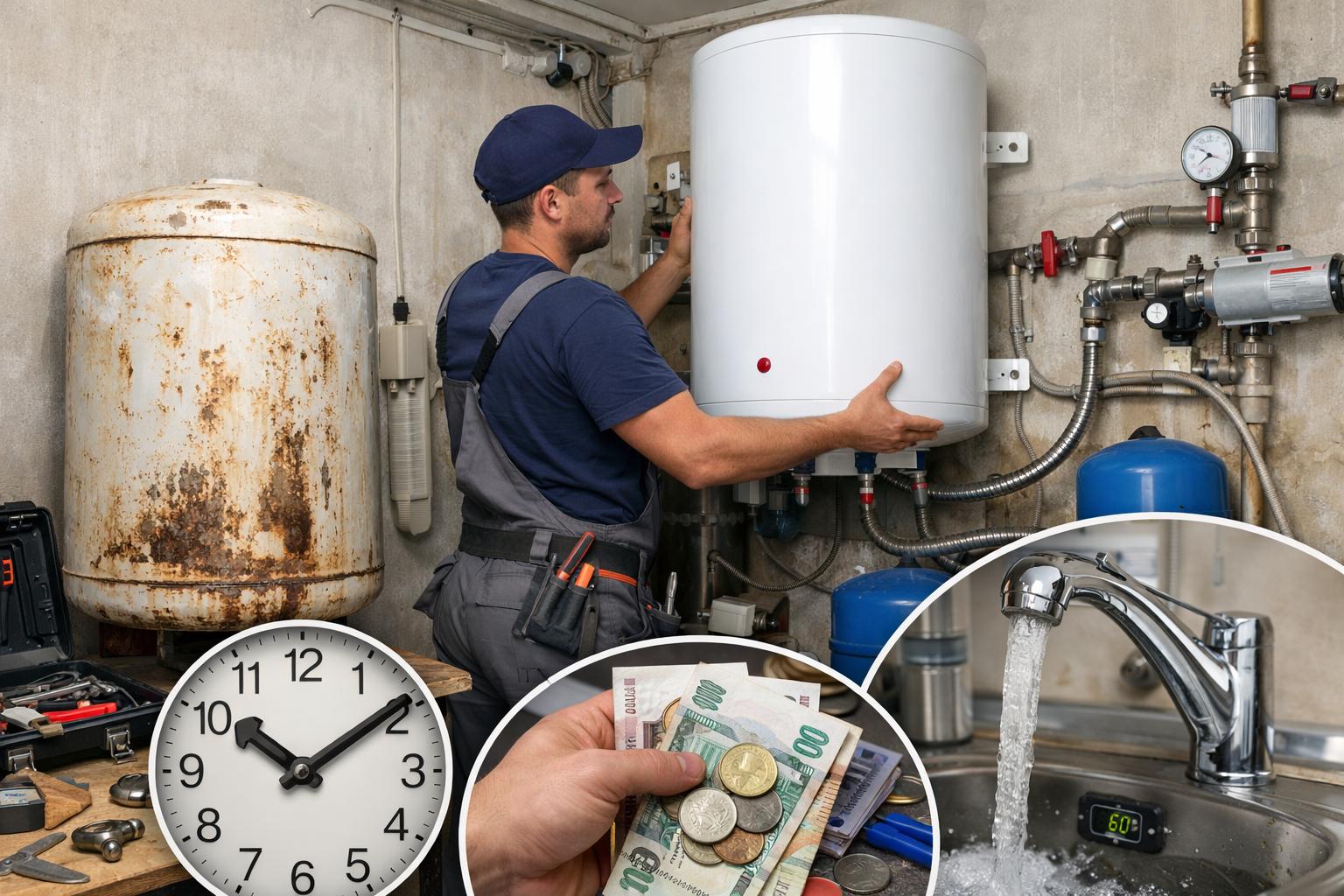 Экстренная замена бойлера в Шаховской от