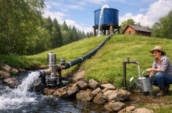 Шаховская: как поднять воду на высоту без насоса