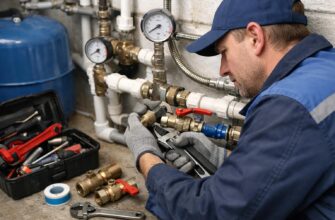 Шаховская: ремонт запорной арматуры водоснабжения частного дома