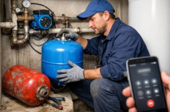 Замена расширительного бака водоснабжения в Шаховской