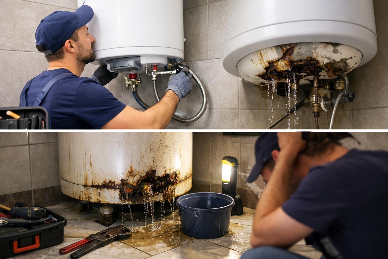 Не рискуйте: когда нужен срочный ремонт или полная замена водонагревателя