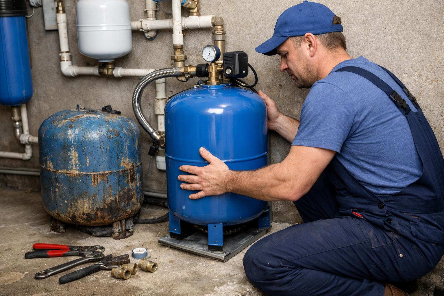 Шаховская — замена гидроаккумулятора водоснабжения: быстро, надежно, с гарантией