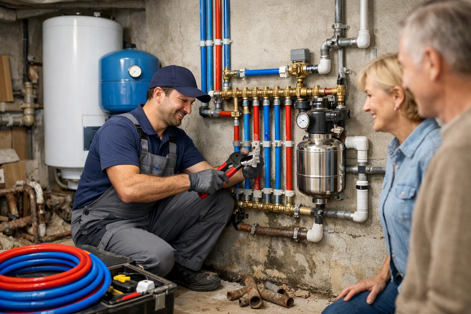 Шаховская — замена водоснабжения в частном доме без хлопот