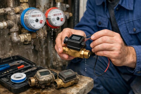 Шаховская: замена датчиков водоснабжения