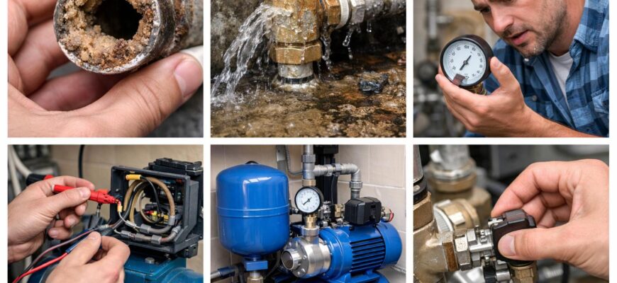 Шаховская: причины падения давления и способы увеличить напор воды на насосной станции