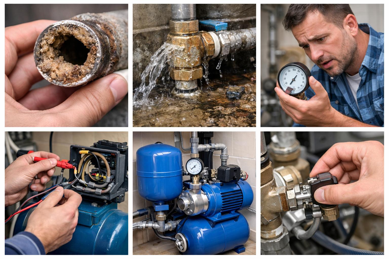 Шаховская Причины снижения давления в системе и как увеличить напор воды в насосной станции