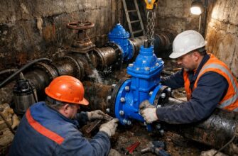 Шаховская: замена запорной арматуры водоснабжения