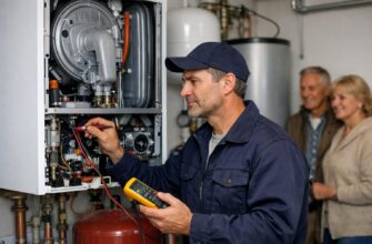 Обслуживание котла отопления в Шаховской