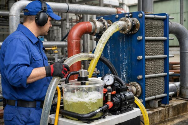 Шаховская промывка теплообменников