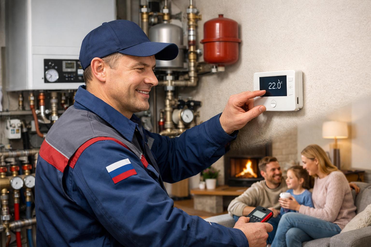 Быстрая настройка отопления дома от «Шаховская» — комфорт за один визит