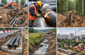 Стоимость прокладки теплотрассы в Шаховской