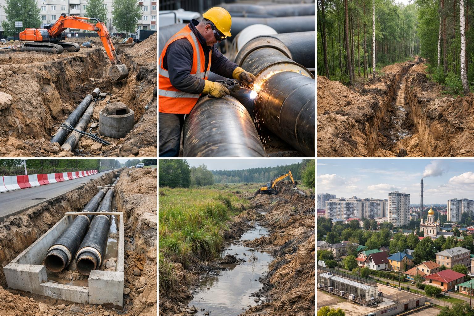 Факторы, влияющие на стоимость прокладки теплотрассы в Шаховской